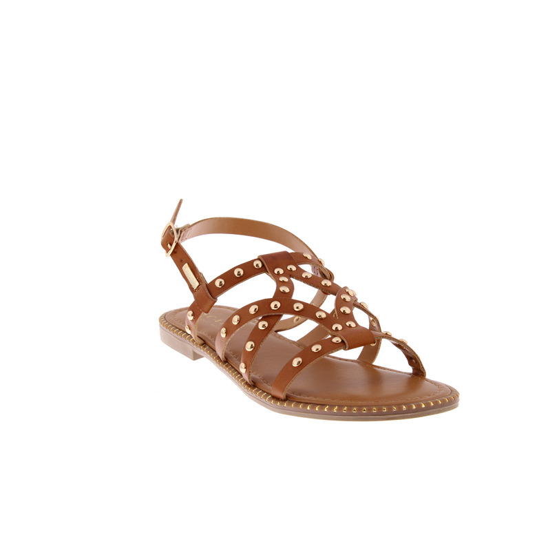 Scapa sandales cognac 2