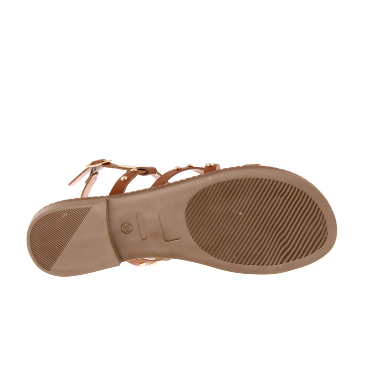 Scapa sandales cognac 5
