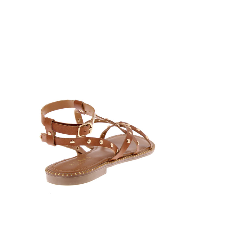 Scapa sandales cognac 4