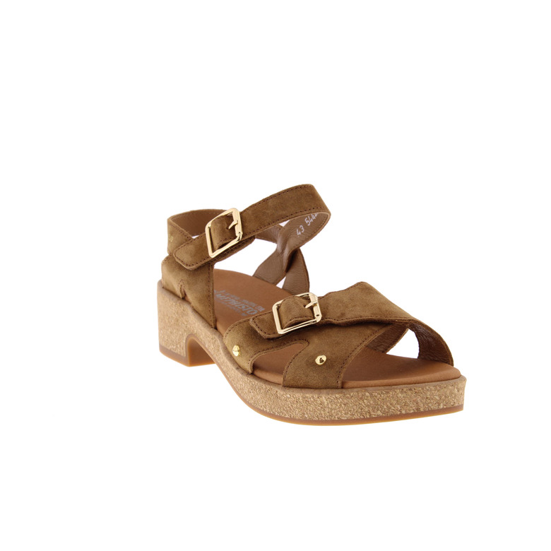Mephisto sandales camel 2