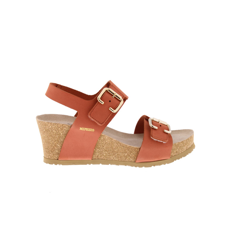 Mephisto sandales orange 1