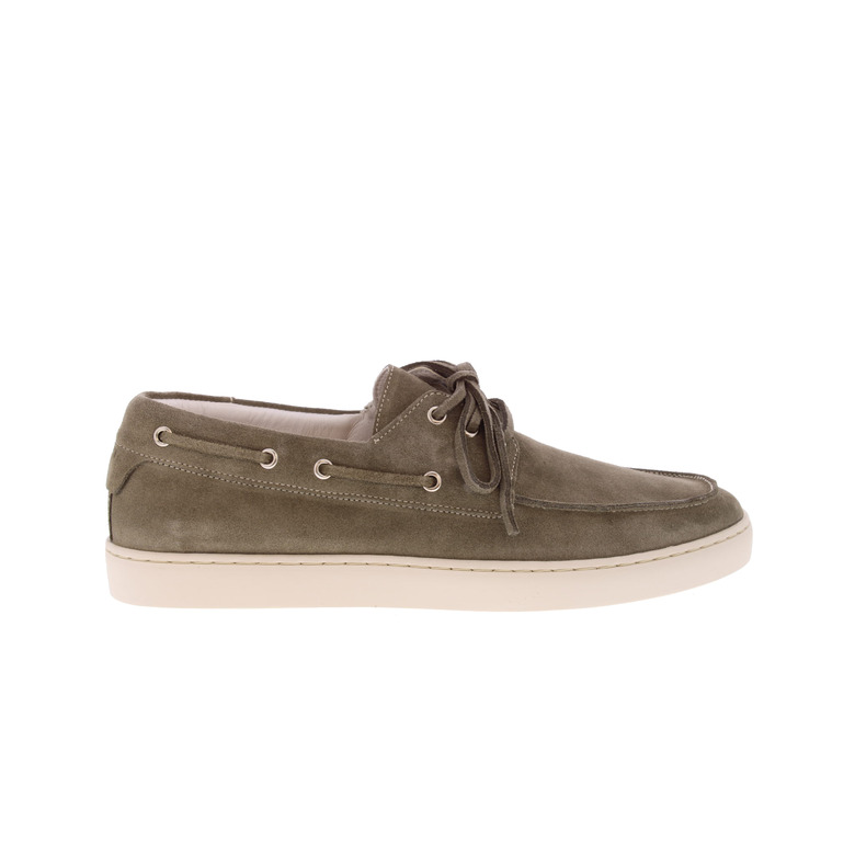 Blackstone boat shoes vert 1