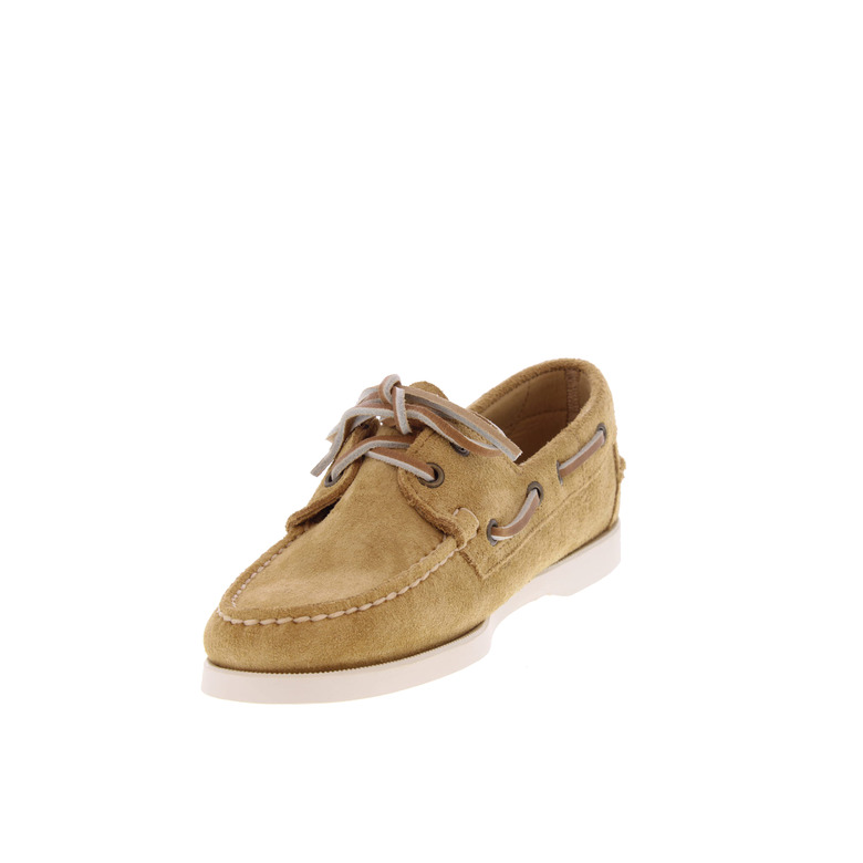 Sebago boat shoes beige 3