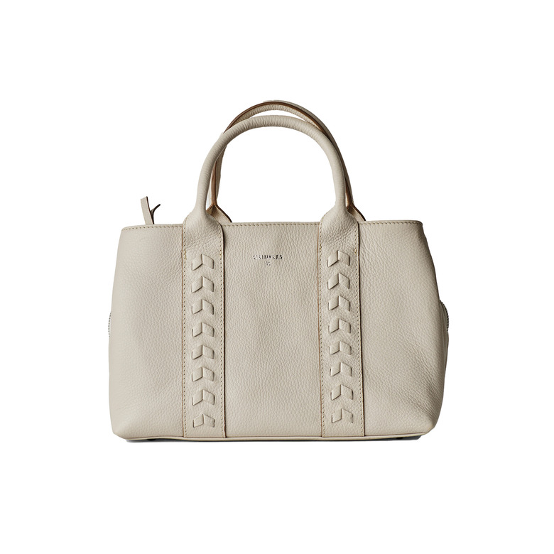Crinkles Sibel handbag ecru 1