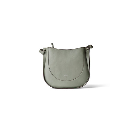 Crinkles Sibel shoulder bag green