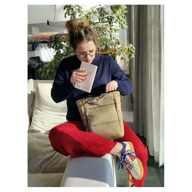 Aube sac à dos beige 4