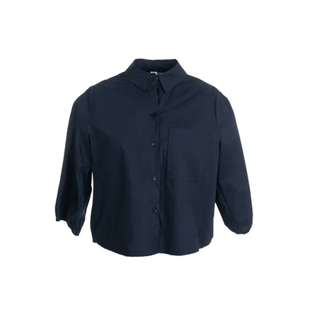 Dame Blanche chemisier bleu