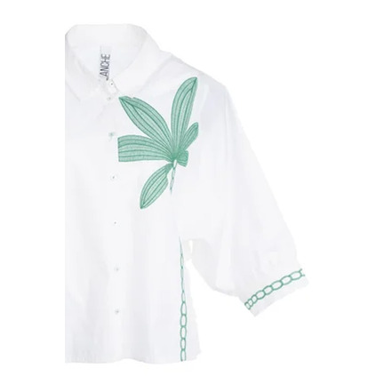 Dame Blanche bluse weiss