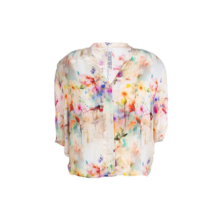 Dame Blanche chemisier multicolor