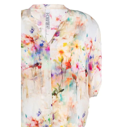 Dame Blanche bluse multicolor