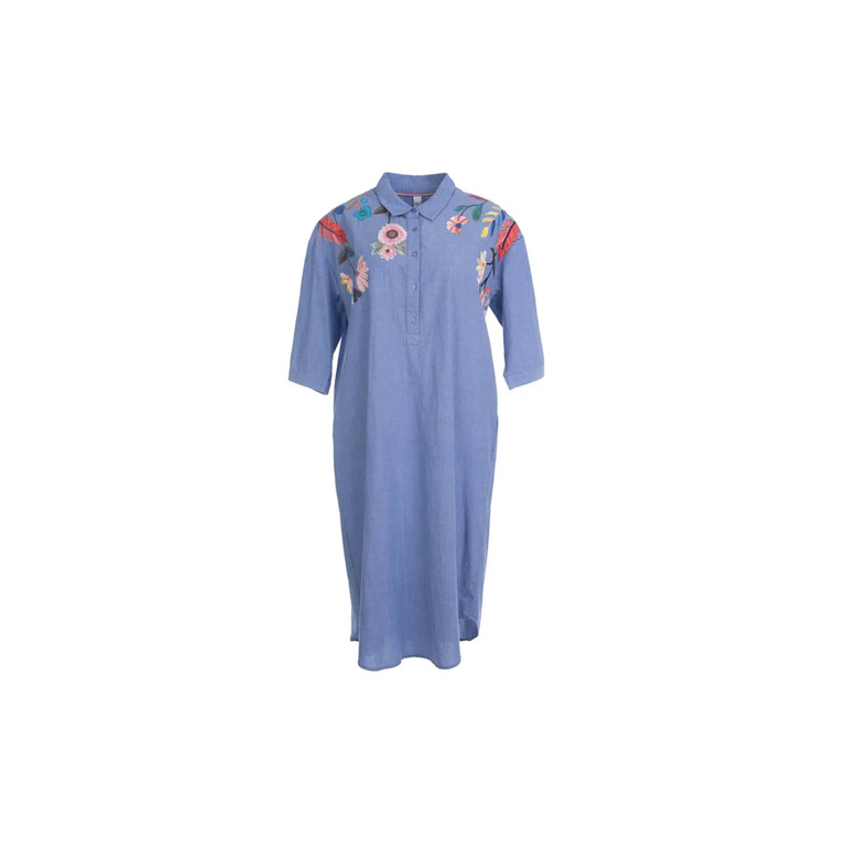 Dame Blanche robe bleu 1