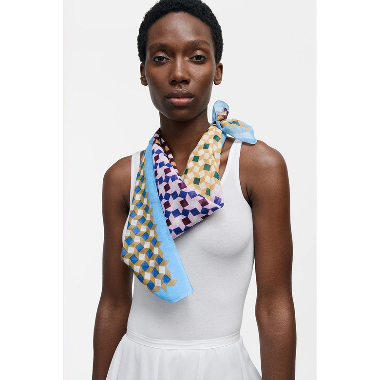 Epice Paris sjaal multi color 2