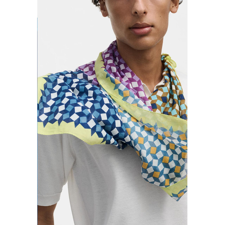 Epice Paris sjaal multi color 2