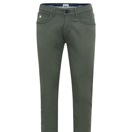 Brax broek 34 inch groen