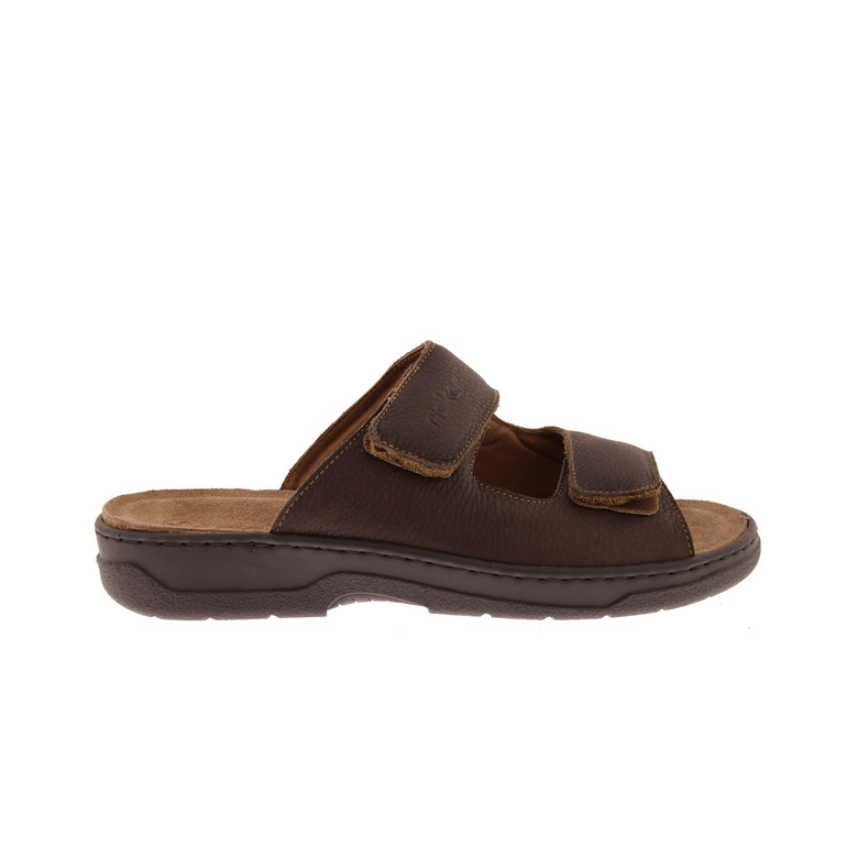 Rieker slippers bruin 1