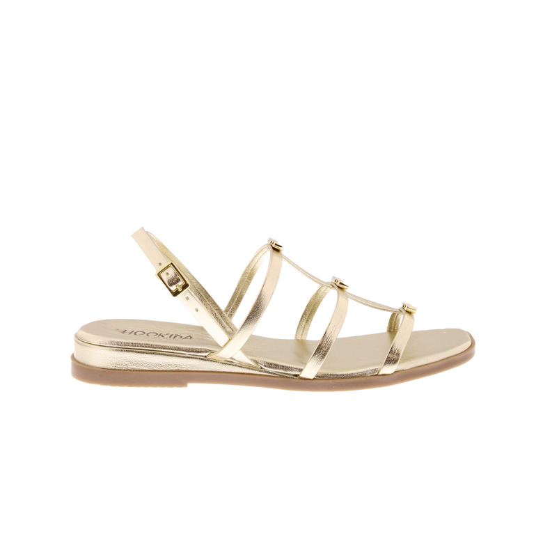 Chelini sandalen goud 1