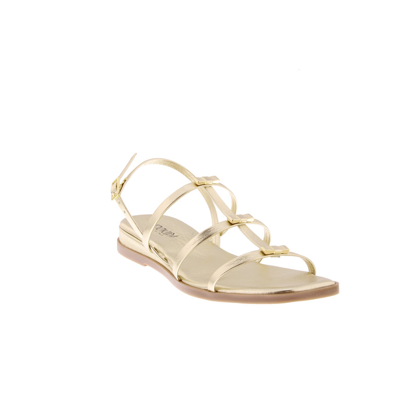 Chelini sandalen goud 2
