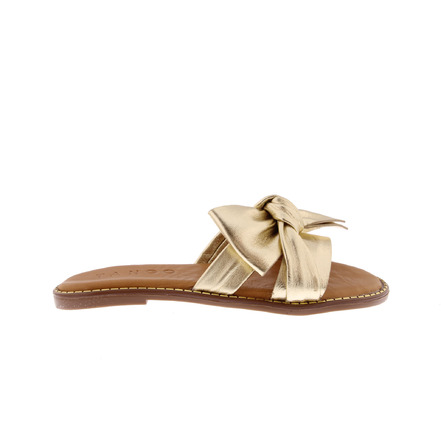 Tango slippers goud