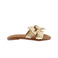 Tango slippers goud 1