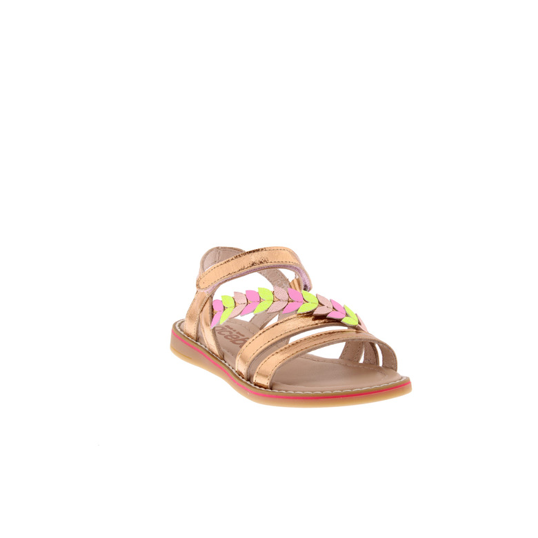 Acebo's sandalen rose gold 2