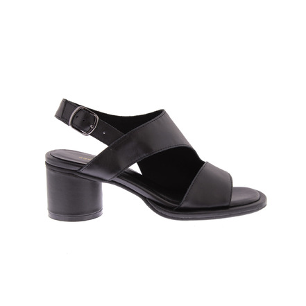 All Black sandalen zwart