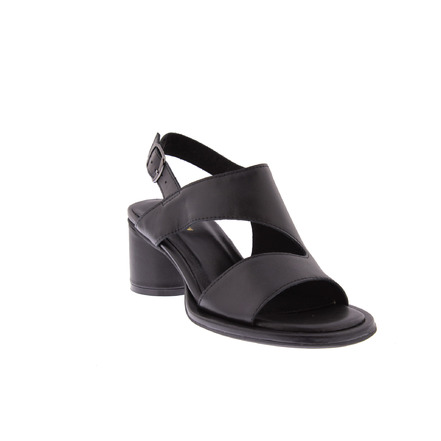 All Black sandalen zwart