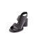All Black sandalen zwart 3