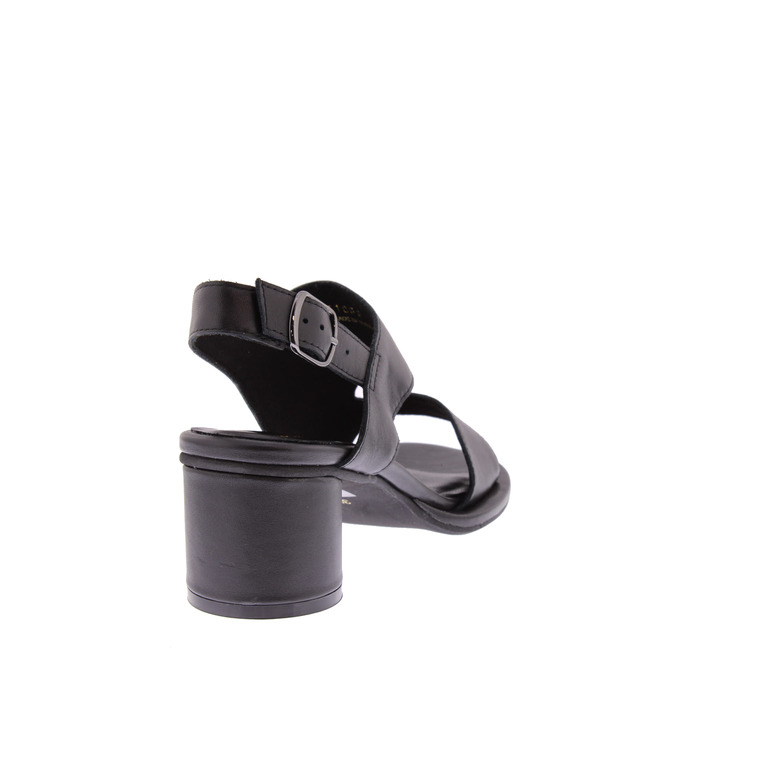 All Black sandalen zwart 4