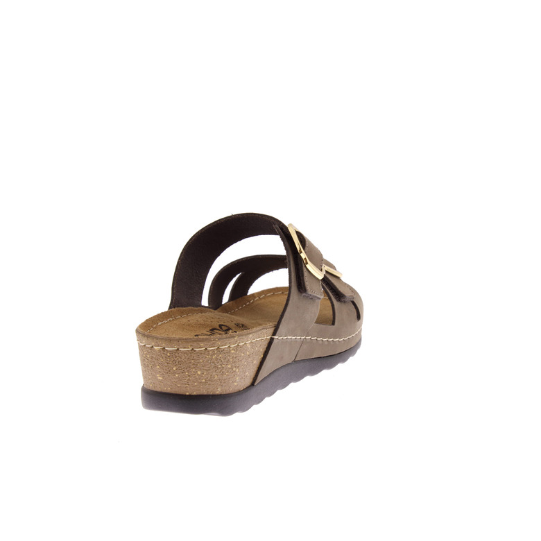 Rohde pantoffels bruin 4