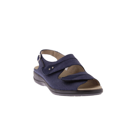 Solidus velcro schoenen blauw