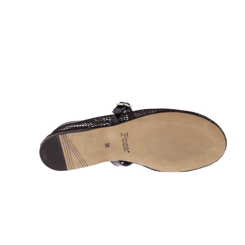 Posa ballerines noir 5