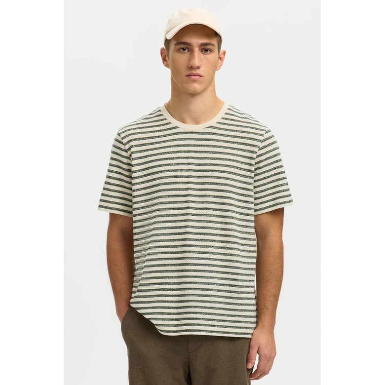 Selected Homme t-shirt groen 2