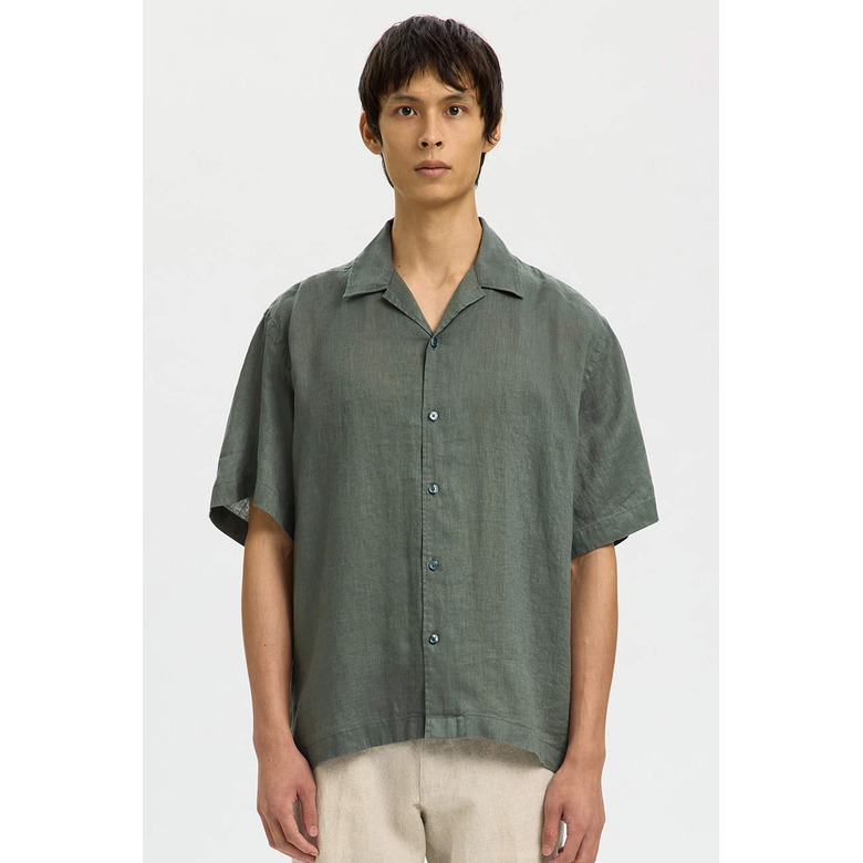 Selected Homme chemise vert 2