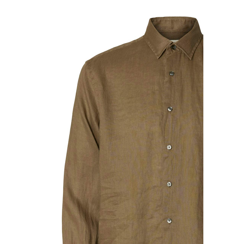 Selected Homme hemd bruin 2