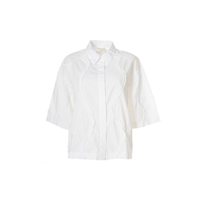 Our Sister bluse weiss 1