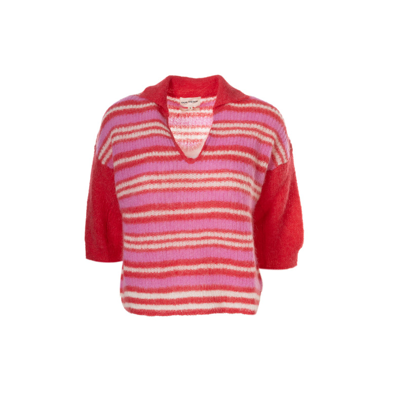 Our Sister polo roze 1