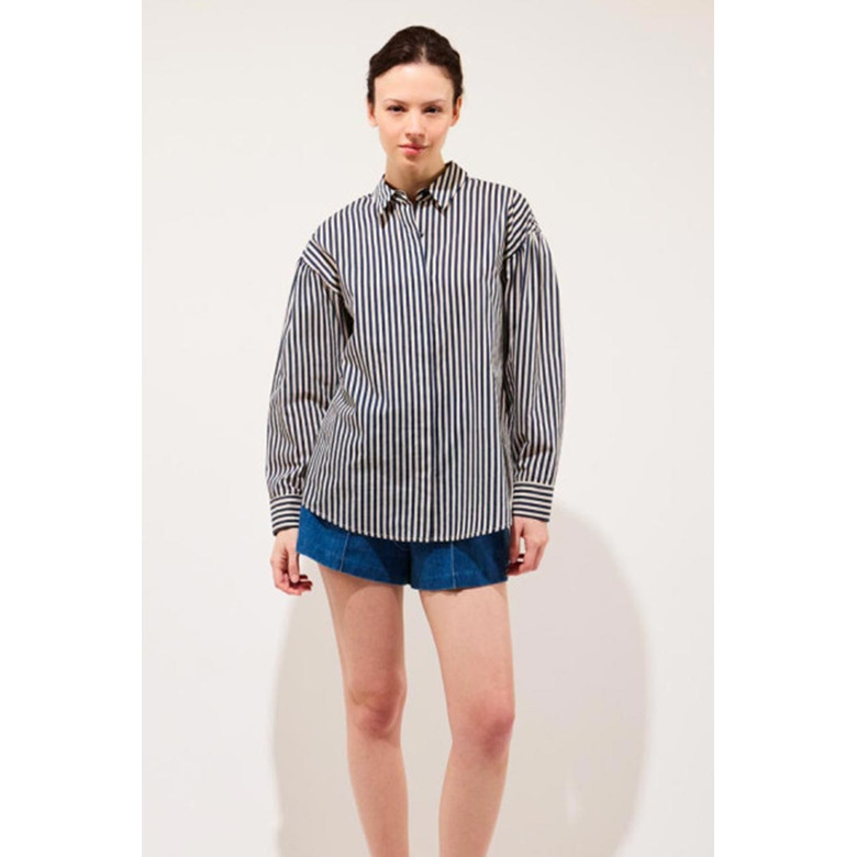 Karma.koma blouse blauw 2