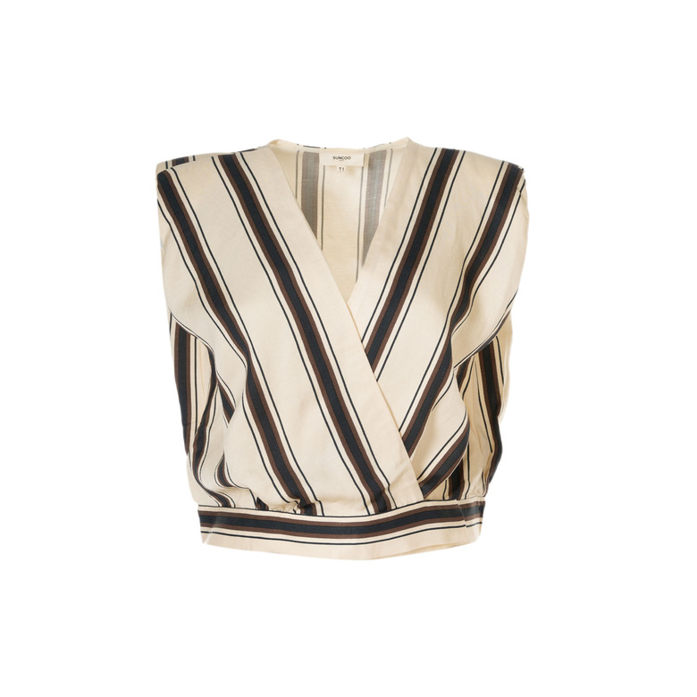 Suncoo blouse lightbrown 1