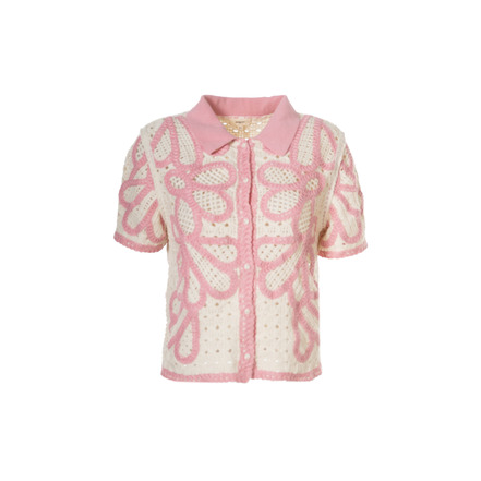 Suncoo strickjacke rosa