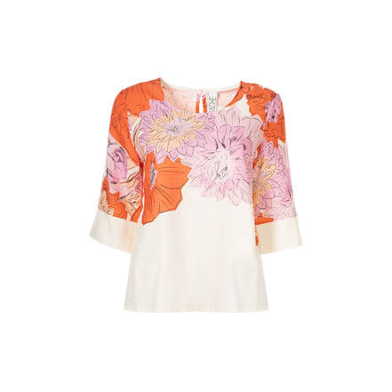 Dame Blanche topje multi color