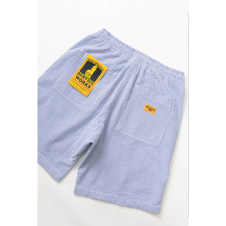 Service Works short blauw