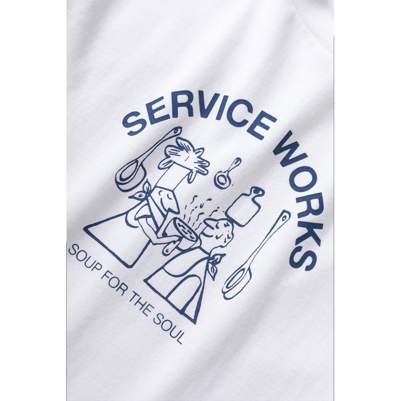 Service Works t-shirt wit 2