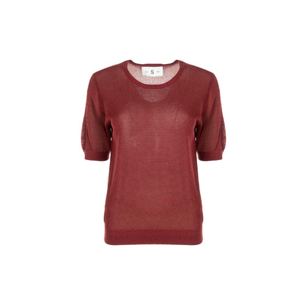 Julia June pull bordeaux