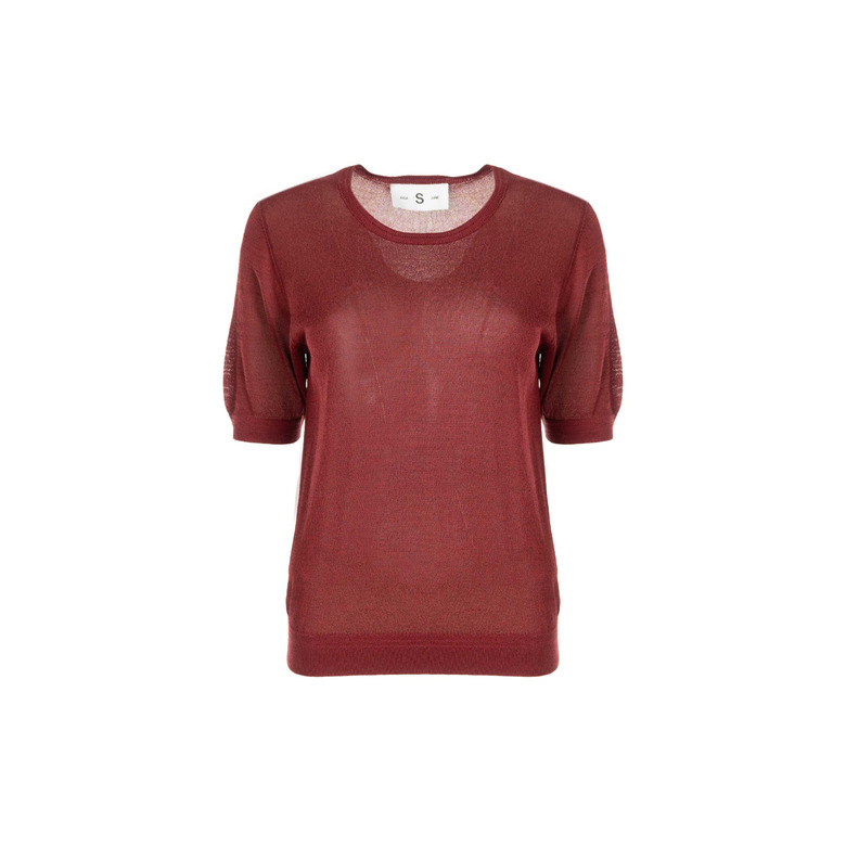 Julia June pull bordeaux 1