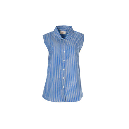 M& bluse blau