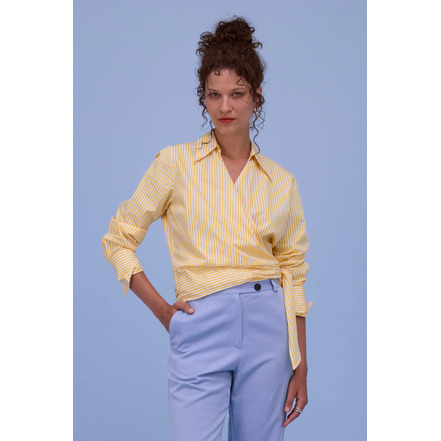 Nathalie Vleeschouwer blouse geel
