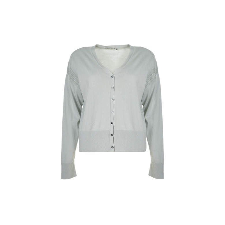 Nathalie Vleeschouwer cardigan blauw 1