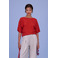Nathalie Vleeschouwer trui rood 2