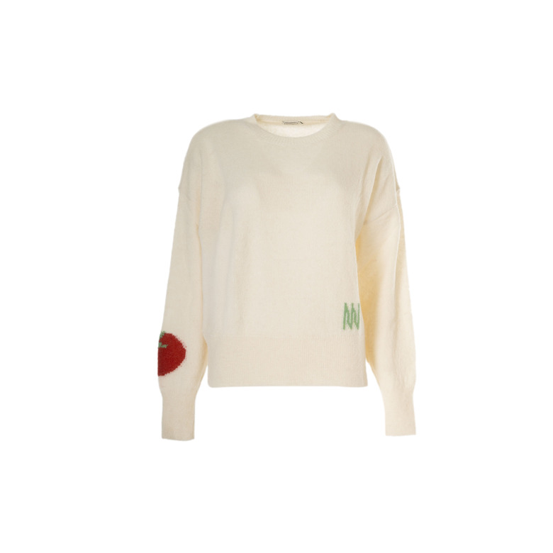 Nathalie Vleeschouwer pull ecru 1