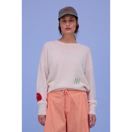 Nathalie Vleeschouwer trui ecru